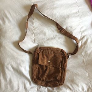 Brown Corduroy Bag